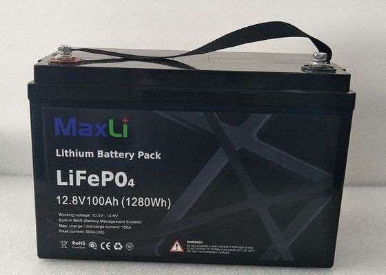 100Ah IP56 Baterai Lithium Bluetooth Baterai Penyimpanan Energi Panel Surya